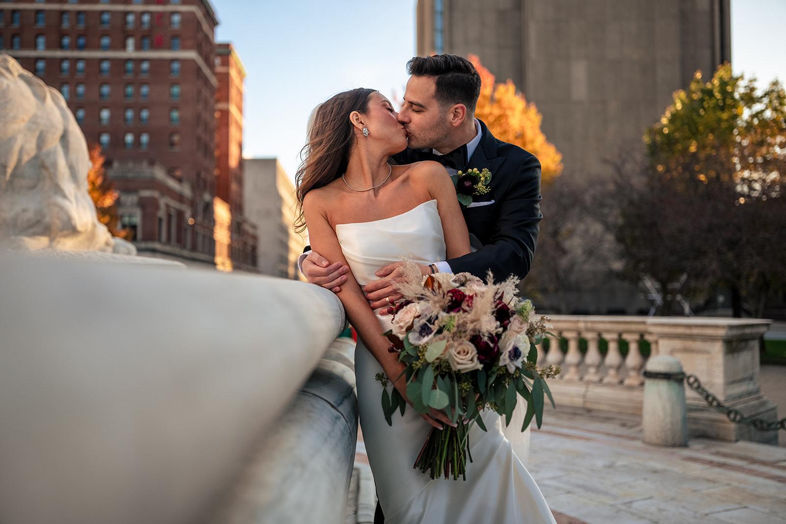 Where to take wedding photos in downtown Buffalo, NY